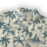 Retro Aloha Flowers Hawaii Shirt, Floral Hawaiian Button Down Shirt - The Palmix
